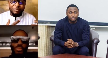 Moment Kiddwaya “embarrassed” Ubi Franklin during IG live for asking about Erica and Laycon (Video)