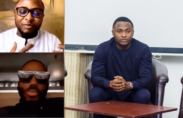 Moment Kiddwaya “embarrassed” Ubi Franklin during IG live for asking about Erica and Laycon (Video)