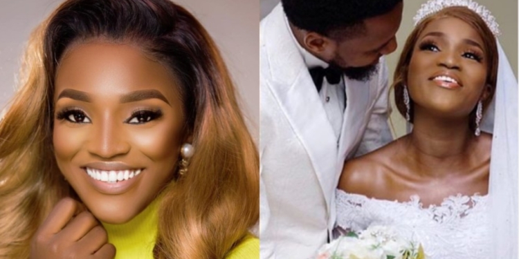 Nigerian celebrities react to actress, Bukunmi Oluwasina’s secret wedding