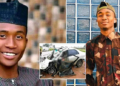PHOTOS: Tragedy as son of plateau state business tycoon and his best friend killed in fatal motor accident