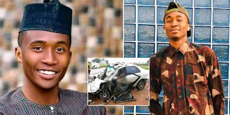 PHOTOS: Tragedy as son of plateau state business tycoon and his best friend killed in fatal motor accident