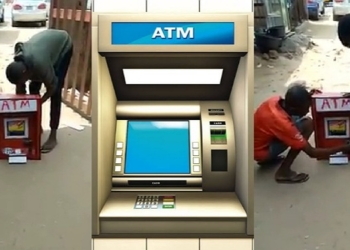 Nigerian Boy Manufactures A Locally Made ATM That Dispenses Cash In Imo