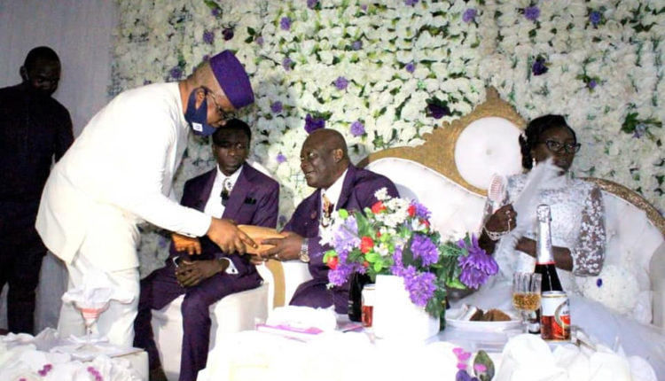 Acting Chief Judge of Cross River State remarries almost 2 years after his late wife's death (photos)
