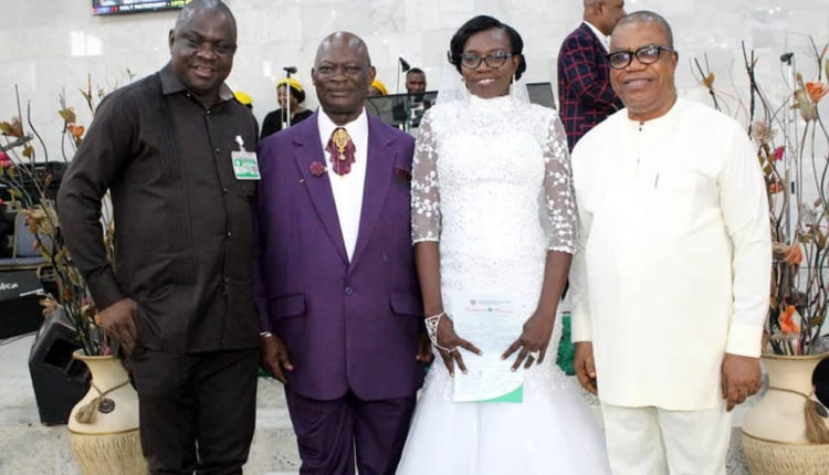 Acting Chief Judge of Cross River State remarries almost 2 years after his late wife's death (photos)