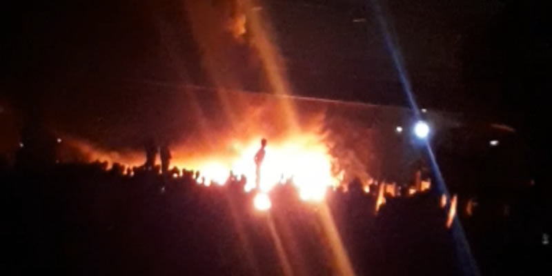 BREAKING: Many feared dead in Lagos, after late-night Tanker fire accident at Anthony (video)