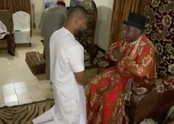 Alexx Ekubo gets Chieftaincy title in Imo (Video)
