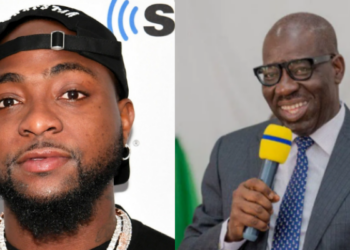 Davido celebrates over Obaseki's victory in Edo Election
