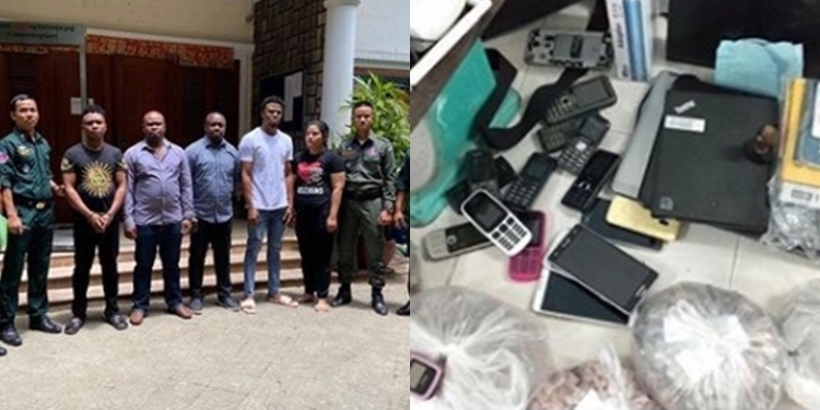 Alleged fraud: Police arrest four Nigerians in Cambodia
