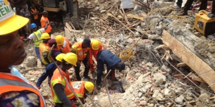 UPDATE: Baby survived Anambra building collapse, nursing mother killed