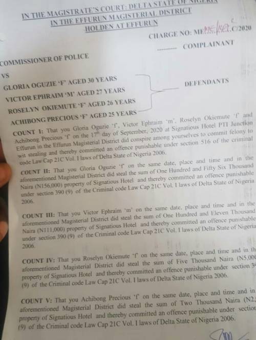 Ex-Nigerian Minister, Kenneth Gbagi, Arrests Hotel Staff, Strip Them Naked For Allegedly Stealing N5,000