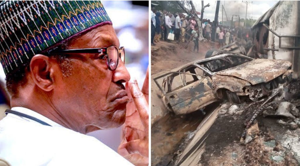 Buhari mourns victims of Lokoja tanker explosion