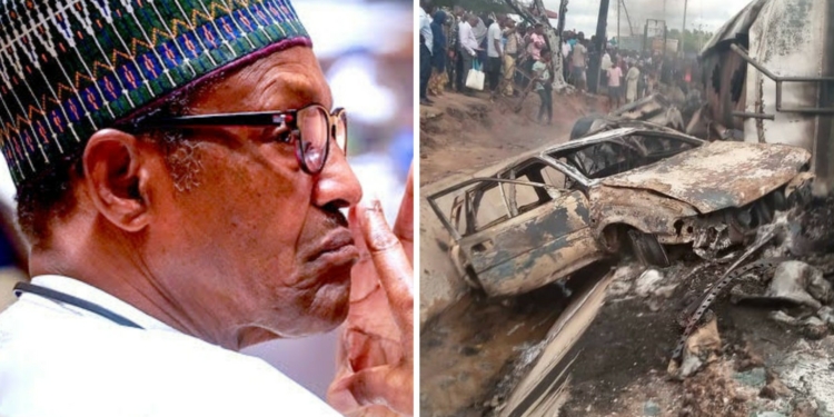 Buhari mourns victims of Lokoja tanker explosion