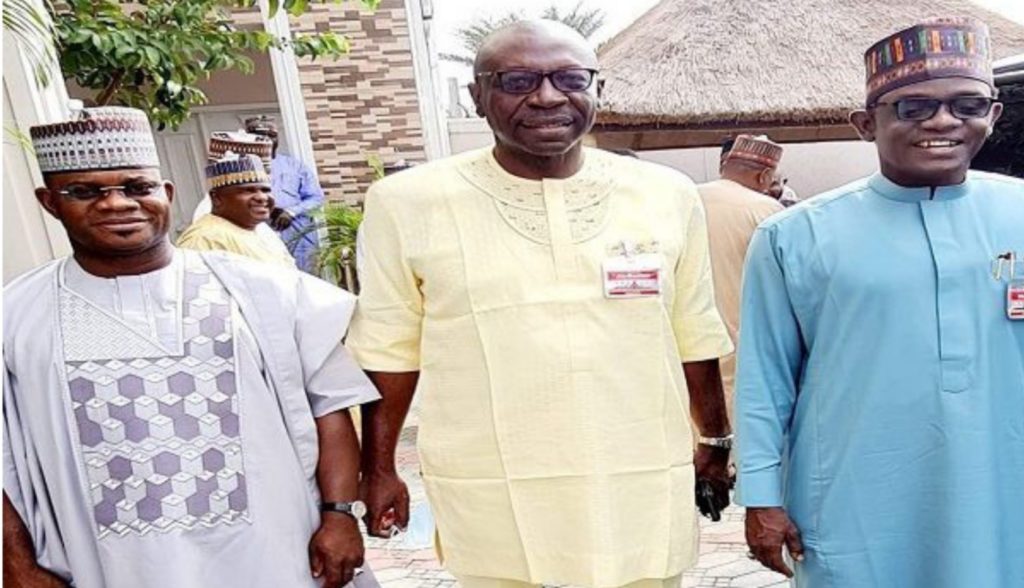 Edo 2020: Buni, Yahaya Bello, Ize-Iyamu meet in Abuja