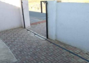 Family left in shock after their house gate gets stolen