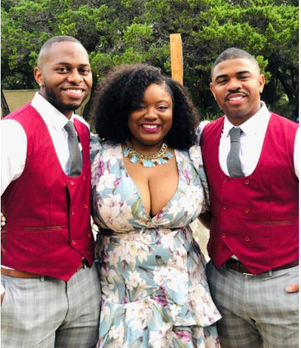 Lady opines that marrying 2 men is greater than 1 as she flaunts her alleged husbands
