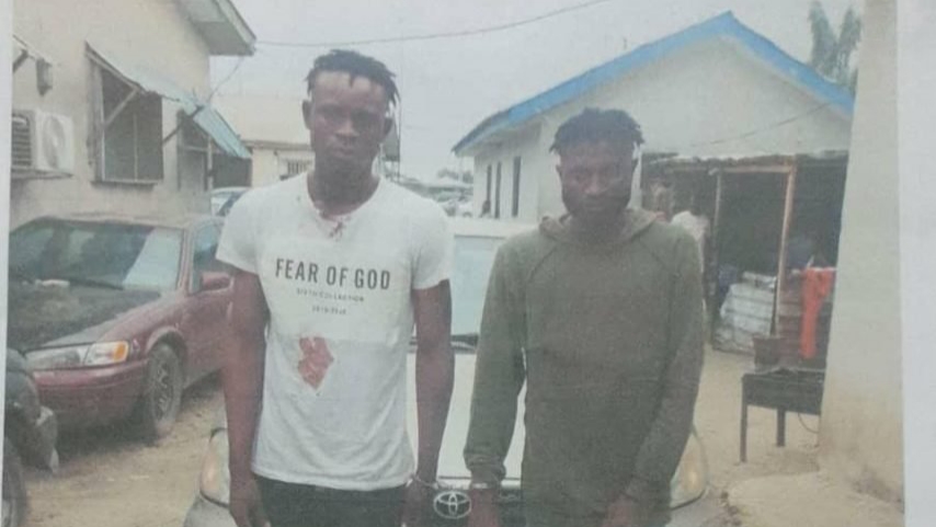 Two suspects arrested for allegedly robbing Uber driver in Lagos