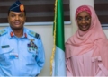 After being rumoured to be President Buhari’s Mistress, Humanitarian Affairs Minister, Sadiya Farouq reportedly marry Chief Of Air Staff in secret ceremony