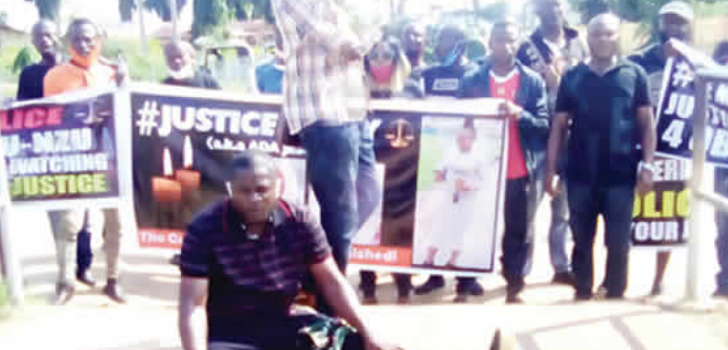 Angry youths protest release of movie director who allegedly killed lady in Delta