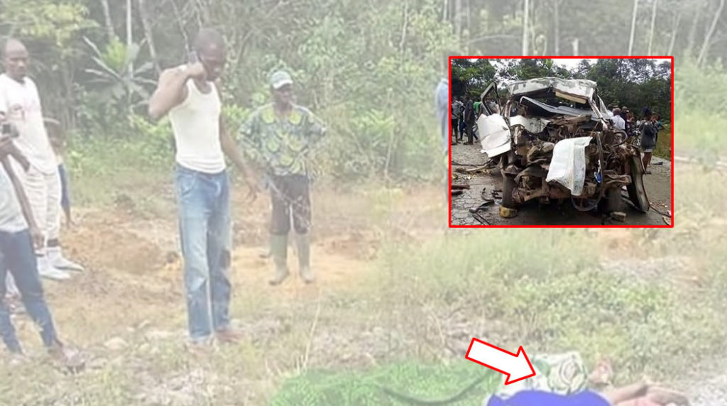 PHOTOS: 11 funeral attendants die in fatal auto crash along Calabar-Ikom road