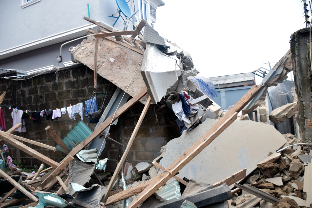 PHOTOS: How 'fight' at gas plant caused explosion that killed 3, injured 30, razed 23 buildings in Lagos