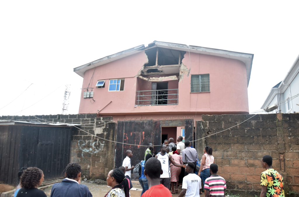 PHOTOS: How 'fight' at gas plant caused explosion that killed 3, injured 30, razed 23 buildings in Lagos