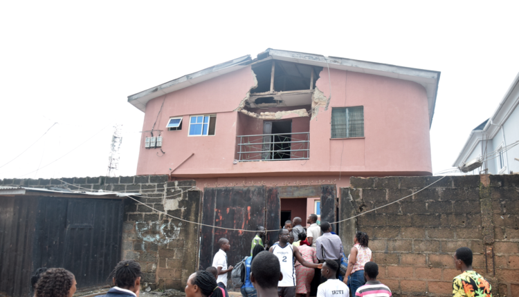 PHOTOS: How 'fight' at gas plant caused explosion that killed 3, injured 30, razed 23 buildings in Lagos