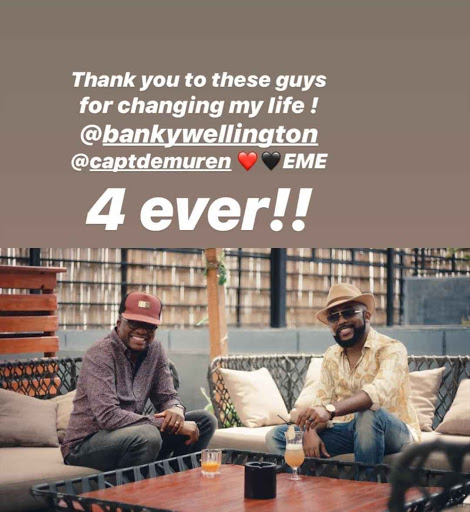 Wizkid thanks Banky W, Tunde Demuren for changing his life