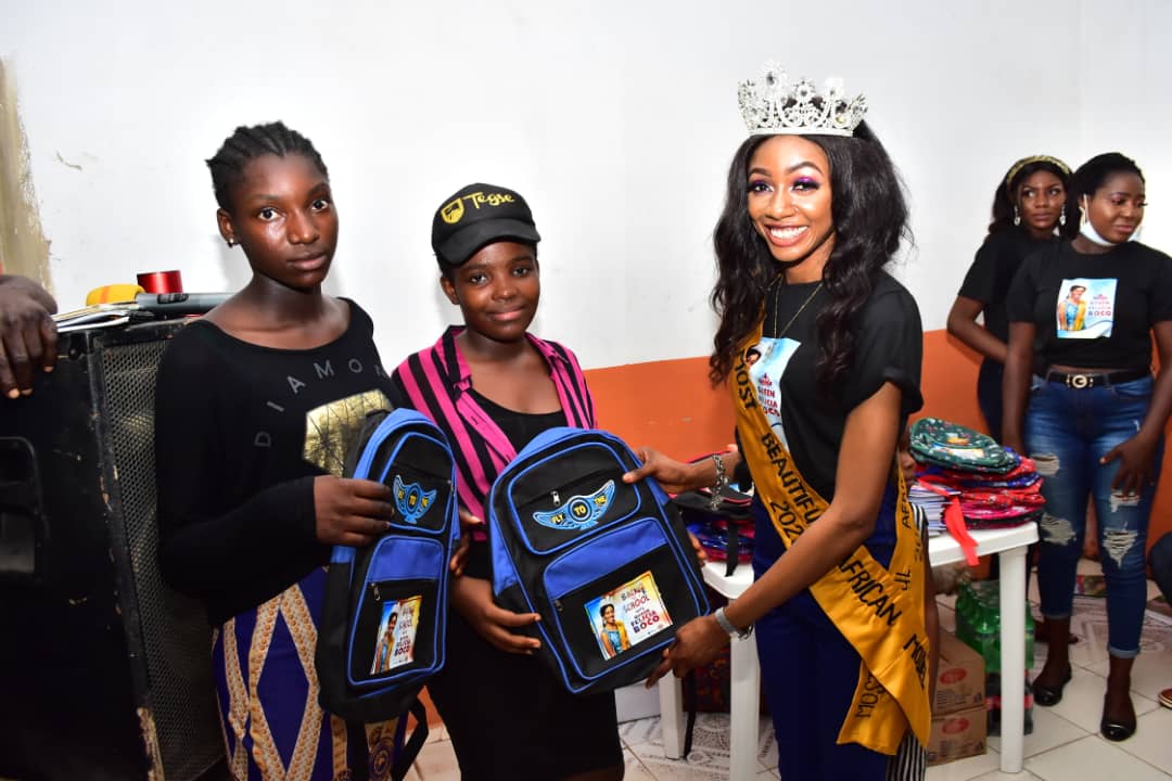 Beauty Queen, Felicia Boko kicks off "Back to School" campaign to mark birthday