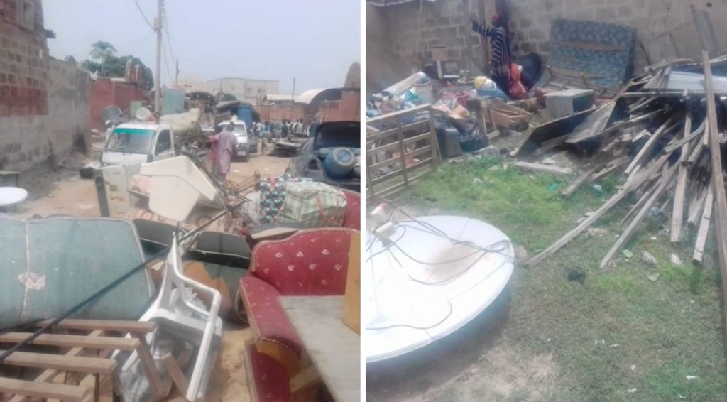 Kano govt demolishes 130 houses at Hajj camp [PHOTOS]