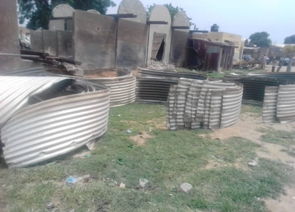 Kano govt demolishes 130 houses at Hajj camp [PHOTOS]