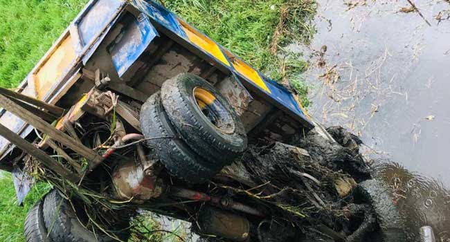 Three dead as truck plunges into Epe River