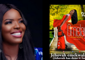 Popular Gospel singer, Princess Peters releases deep praise single "OMELAYA"