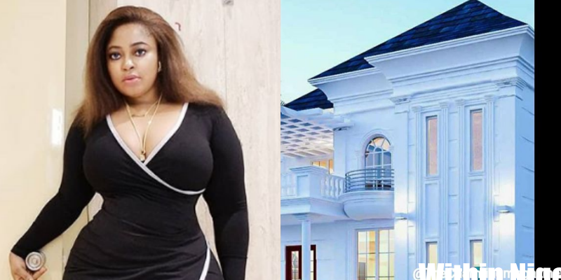 Actress Biodun Okeowo joins league of 'landlords' owners as she splashes millions on mansion