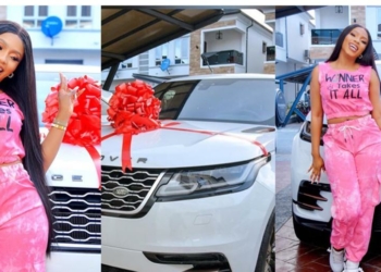 Mercy Eke gifts herself a Range Rover Velar to celebrate 27th birthday