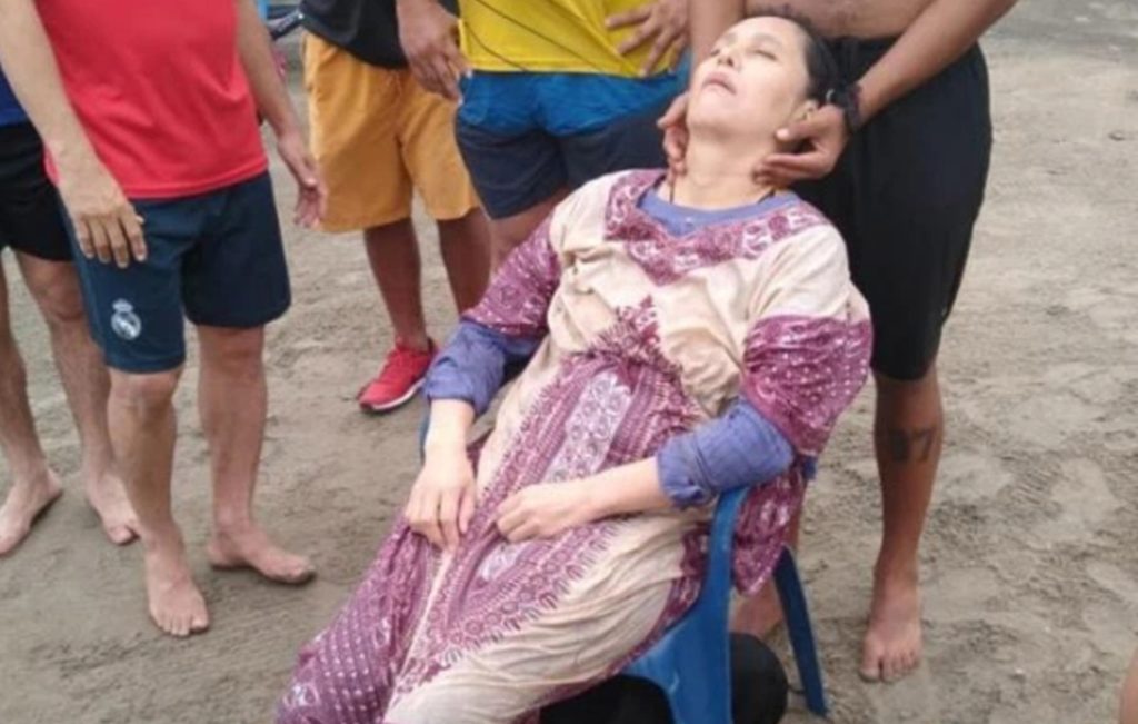 Mystery as woman missing for TWO YEARS found alive floating at sea by baffled fishermen