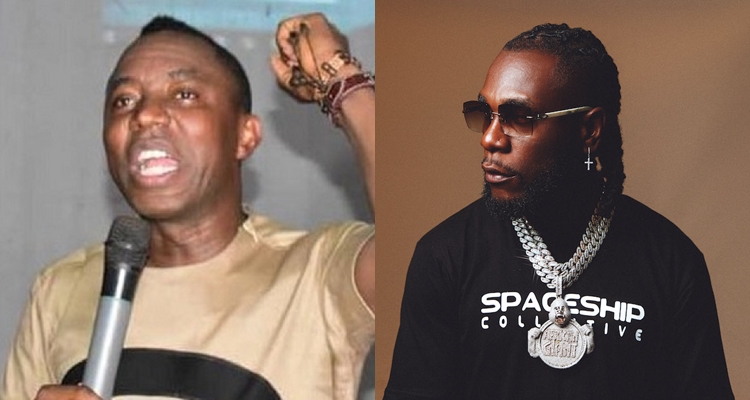 Omoyele Sowore challenges Burna Boy to join #RevolutionNow protest