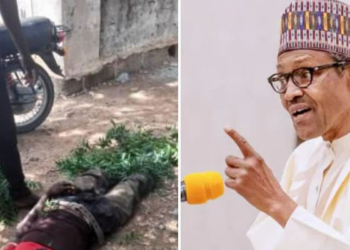 Protester asking Buhari, Katsina governor to resign over banditry is shot dead by police, many others injured