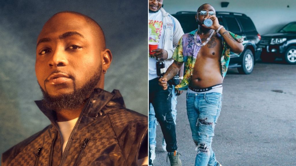 Davido mocks men with six packs, Nigerians react