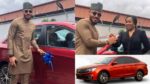 Ozo receives his brand new car from Innoson Motors