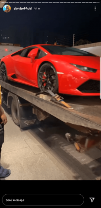 Davido gifts self brand new Lamborghini worth ₦200m (Photos)