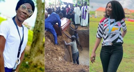 PHOTOS: Tragedy As Two Final Year Delta State Poly Students Die In Ghastly Accident En-route Graduation Party