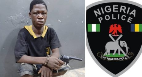 Police nab 19-year-old suspected robber with dummy gun in Lagos