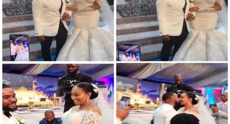First photos and videos from actor Williams Uchemba’s church wedding