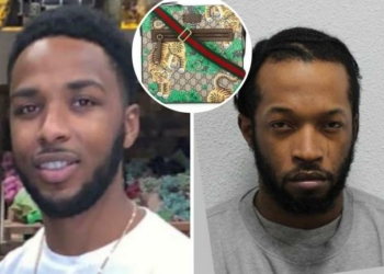 Samuel Odupitan (right) has been convicted of murdering Tyler Roye (left) over a Gucci bag in Croydon