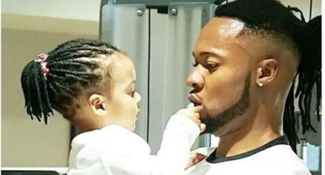 Singer, Flavour Dragged Silly For Kissing Daughter ‘Passionately’ (Video)