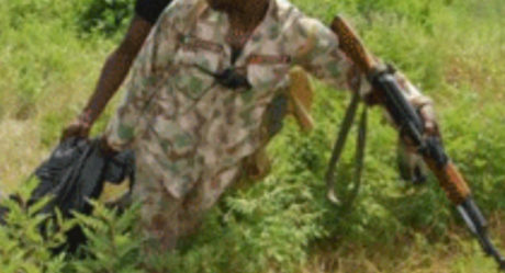 Soldier trailing Kidnappers found dead inside forest, in Oyo State