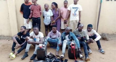 Lagos Police arrest 15 suspected cult members