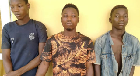 Ogun police arrests three brothers for allegedly killing a Security guard on Christmas eve (photo)