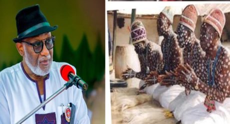 How our spiritual powers can flush out criminals in South West region — Traditionalists tell Akeredolu