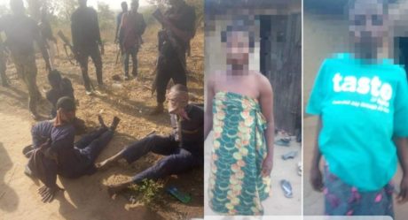 Troops capture 3 bandits, rescue 2 women in Kaduna